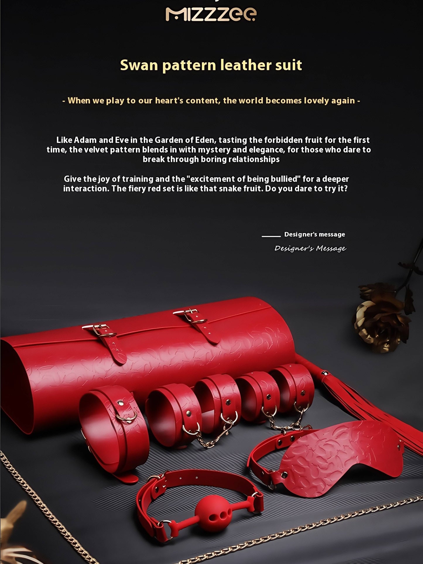 MizzZee Swan Roll Bundle Bondage Set