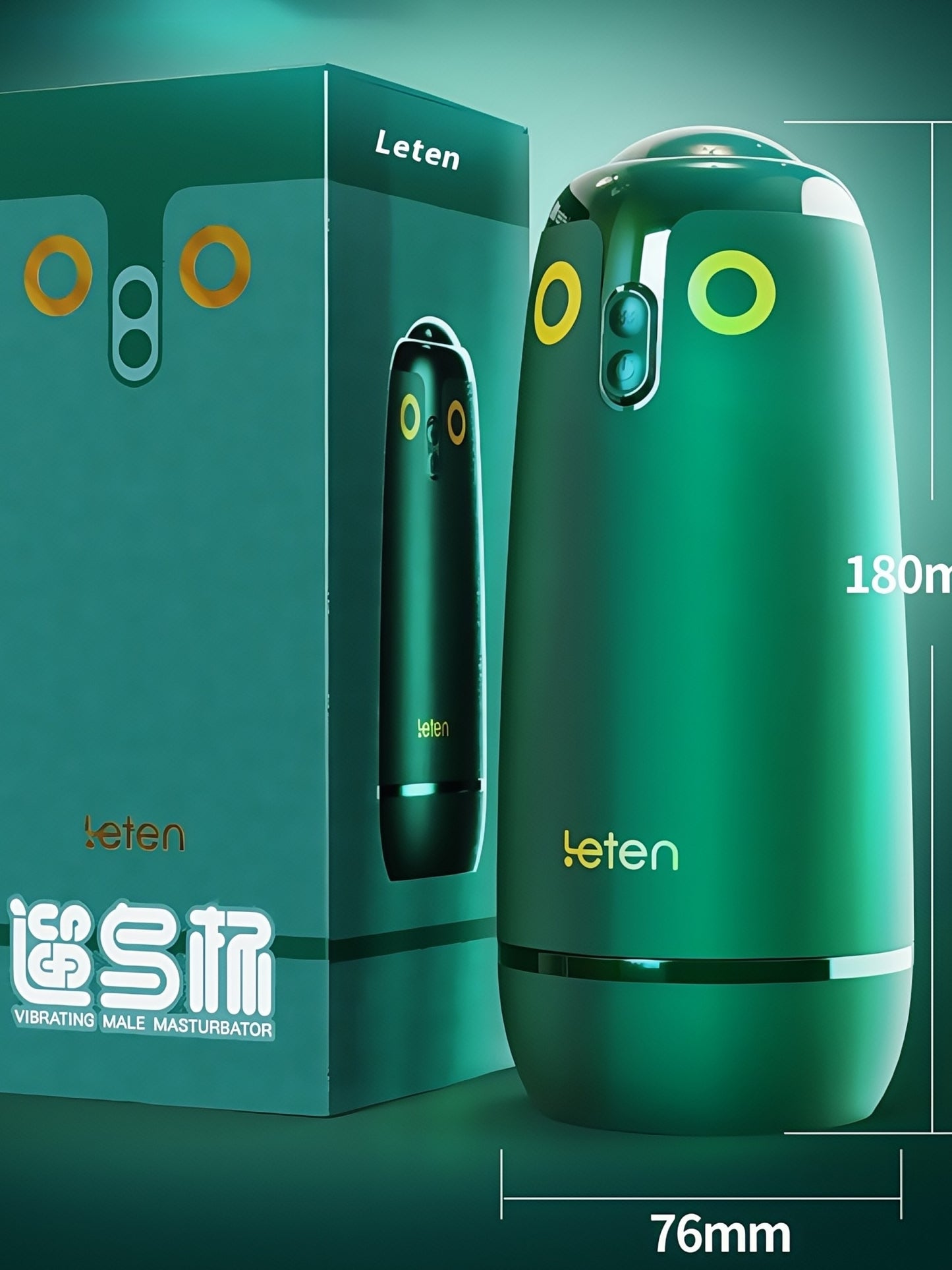 Leten Thunderstorm Smart Masturbator - AI-Powered Male Pleasure Cup