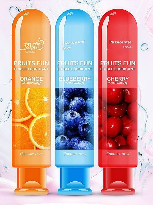 热恋果味润滑剂水溶人体润滑油 80ML