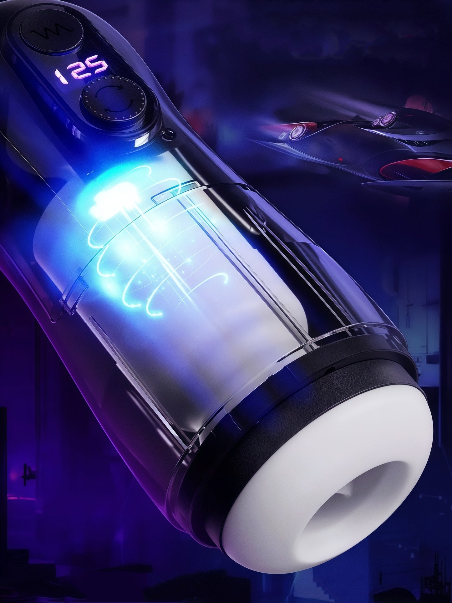 MizzZee Voyager Pro Male Masturbator With Smart Thrusting Technology