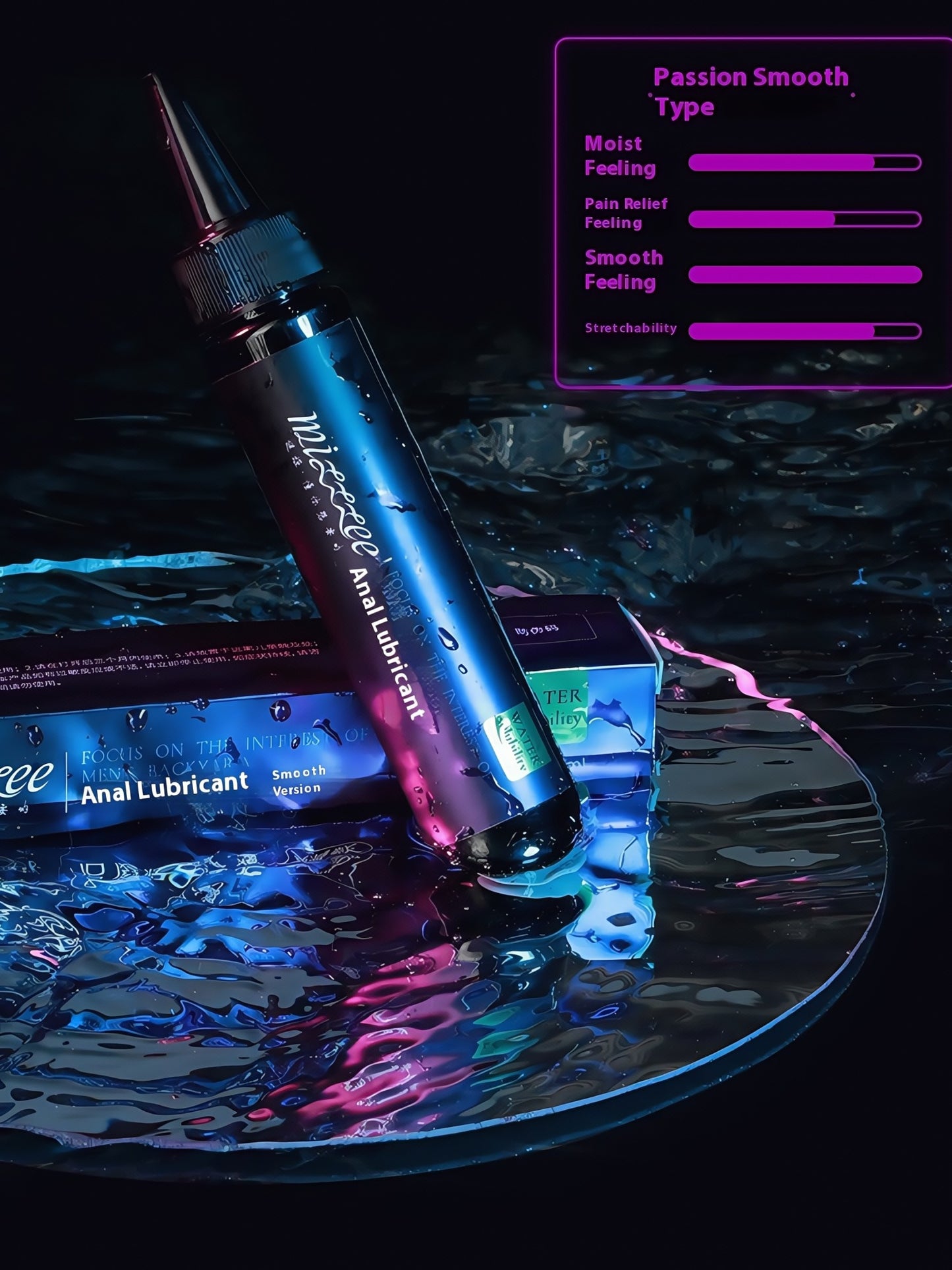 谜姬后庭肛门润滑剂 80ML 润滑款/缓痛款