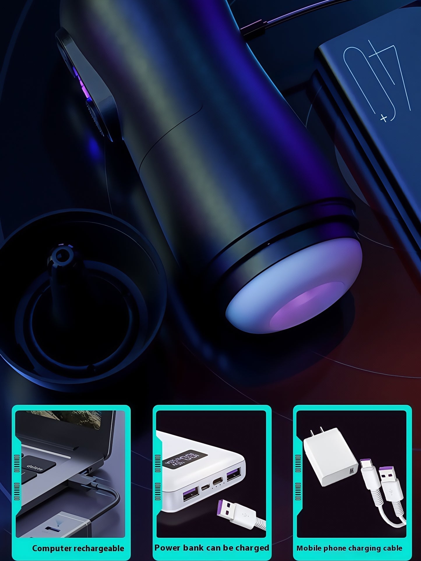 MizzZee Voyager Pro Male Masturbator With Smart Thrusting Technology