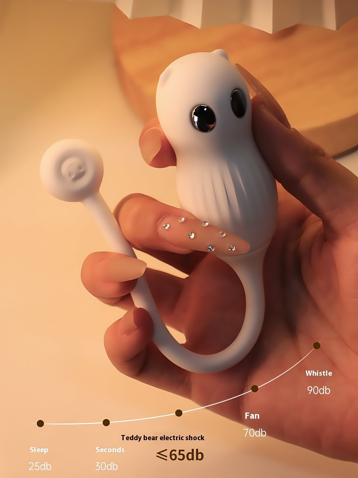 MizzZee Microcurrent Spark Teddy Vibrator Chinese WeChat App Remote Control