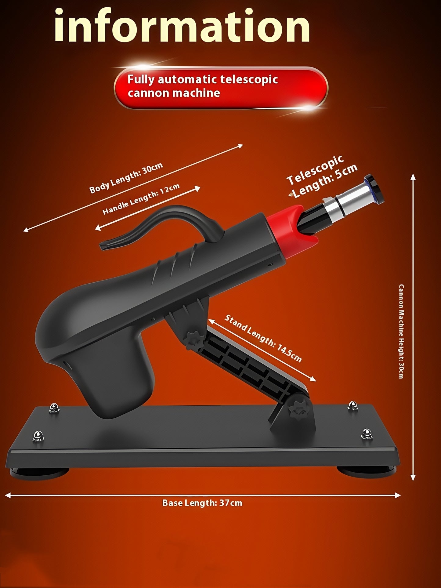 Automatic Thrusting Vibrator For Women - Hands-Free Stimulator