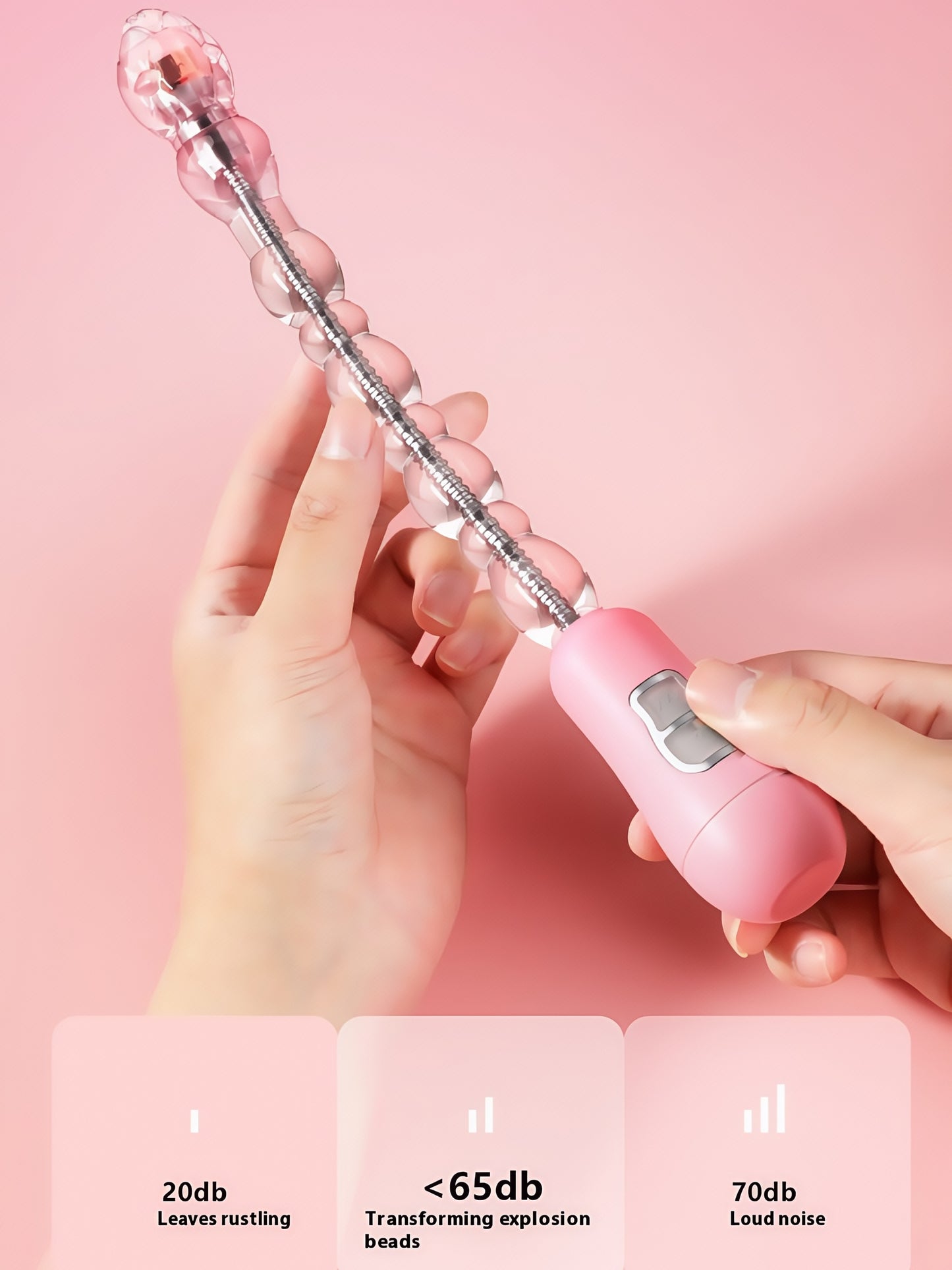 MizzZee Shape-Shifting Beads Anal Plug - Pleasure Beads For Women