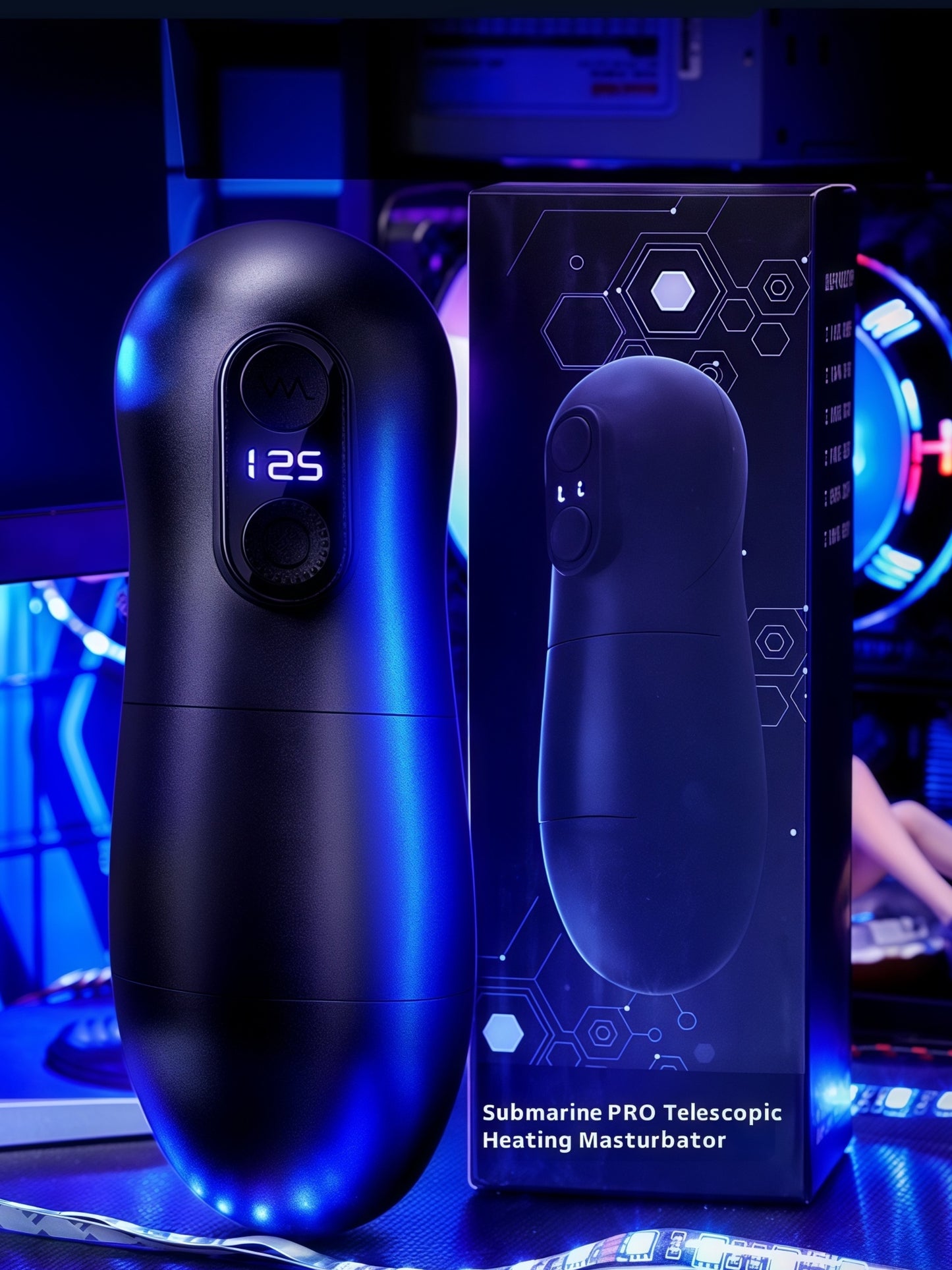 MizzZee Voyager Pro Male Masturbator With Smart Thrusting Technology