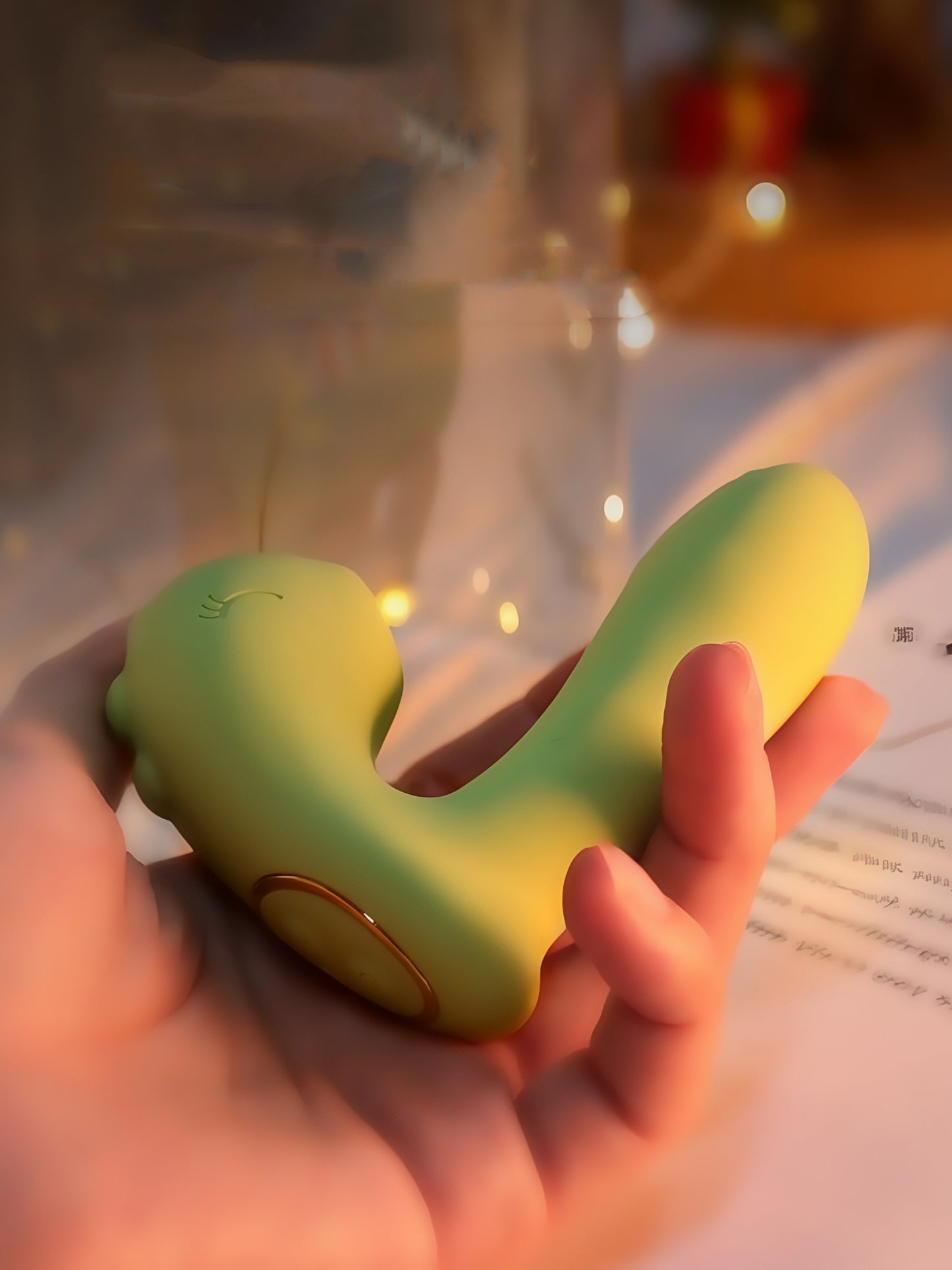 ANKNI BoBo Dragon Green Sucking Vibrating Wearable Toy