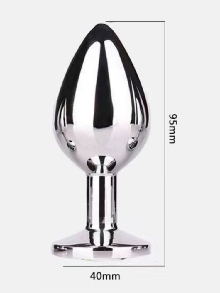 肛塞肛塞肛交玩具,金属肛塞训练套装肛交玩具成人情趣用品礼物适合情侣初学者SM适合情侣男同性恋和女性超大/大/中/小