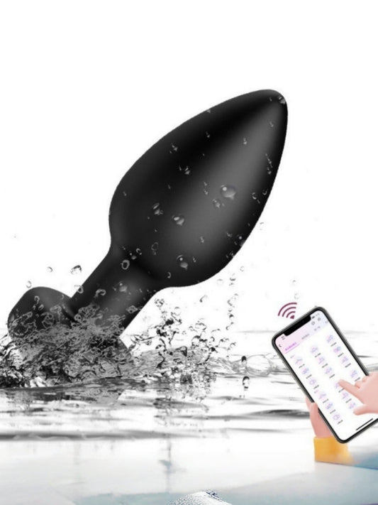 Anal Plug Sex Toy for Men Butt Plug - Male Sex Toys Vibrator Anal Toys for Beginners, Vibrating App Control / Remote Control Prostate Massager With 9 Vibration Modes, Butt plug Vibrators Adult Toys for Women & Couple