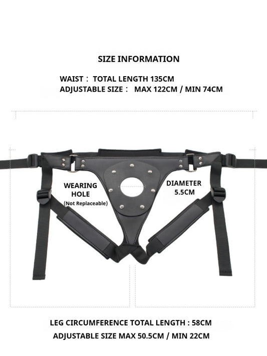 穿戴式裤子情趣用品男士成人穿戴式裤子性爱辅助器女同性恋穿戴式阴茎裤子