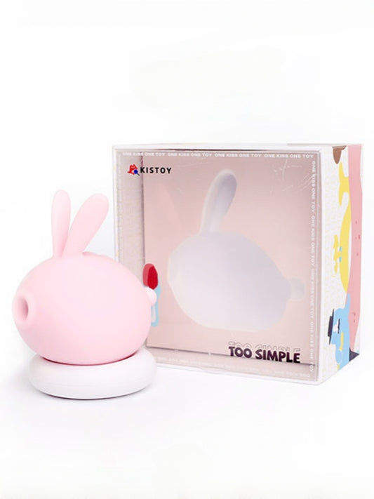 Rabbit cute shape sucking stimulation 10-frequency vibrating sex toy for women