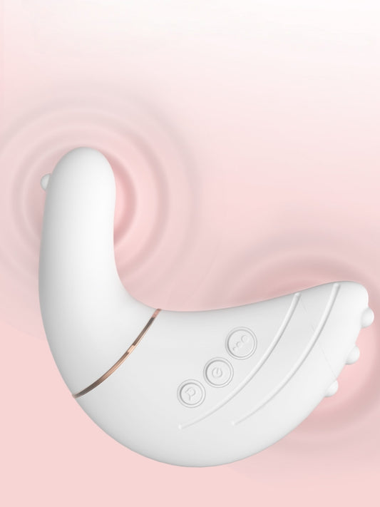 Dove Cute Shape Front And Rear Dual Shock 10-Frequency Vibrator For Women