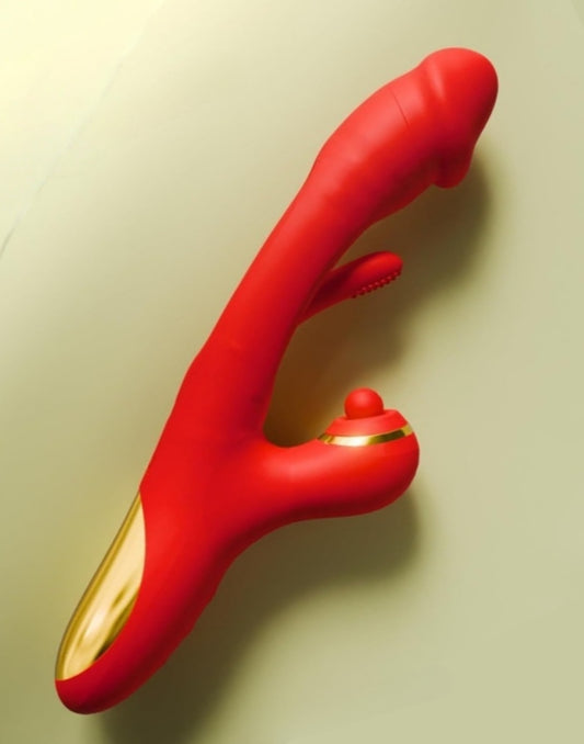 G Spot Vibrator Sex Toys for Women - 3IN1 Clitoral Vibrator Adult Toys with 7 Clit Rotating & 7 Licking Flapping & 7 Vibrating Modes, Dildo Sex Toy for Clitoral G Spot Stimulation