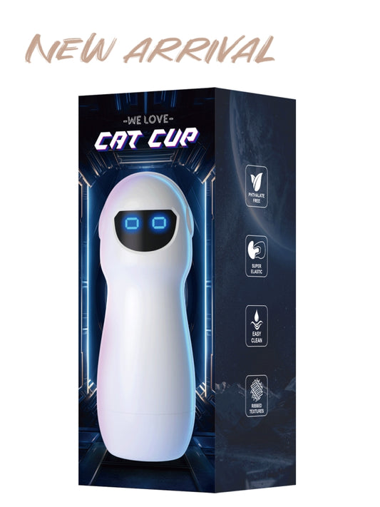 喵星人轻便男用自慰杯阴道玩具逼真口袋阴道纹理逼真柔软