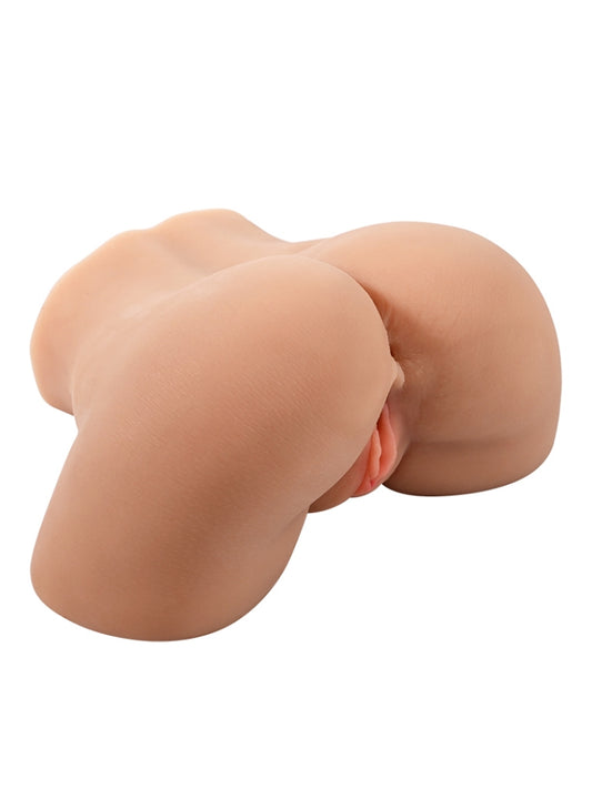 Sex Doll Life Size Big Pussy Ass Butt Male Masturbator Stroker with Realistic Vagina Anal Tunnels(15X9.5X15Cm, 3.74LB)