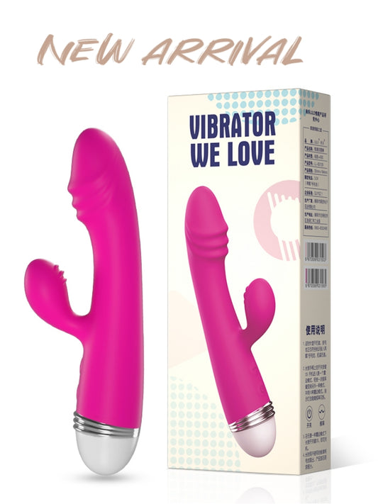 女用糕潮双震 10 速自动震动棒