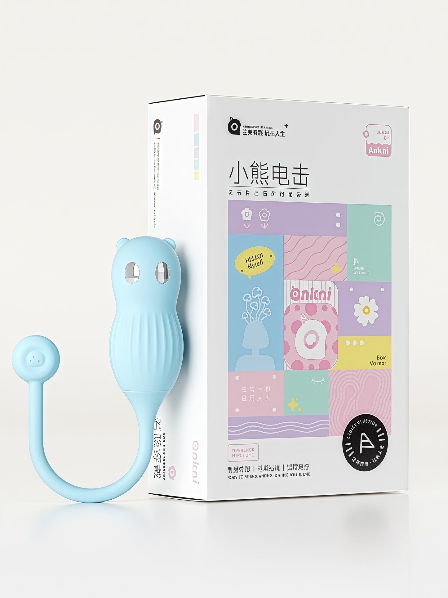 MizzZee Microcurrent Spark Teddy Vibrator Chinese WeChat App Remote Control