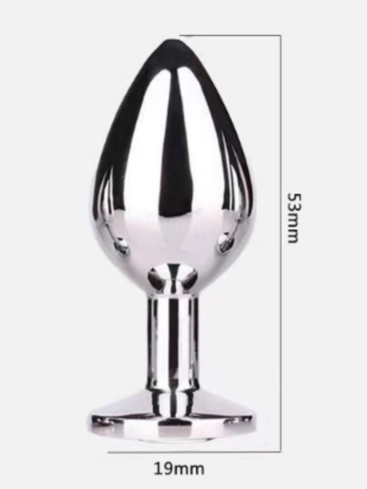 肛塞肛塞肛交玩具,金属肛塞训练套装肛交玩具成人情趣用品礼物适合情侣初学者SM适合情侣男同性恋和女性超大/大/中/小