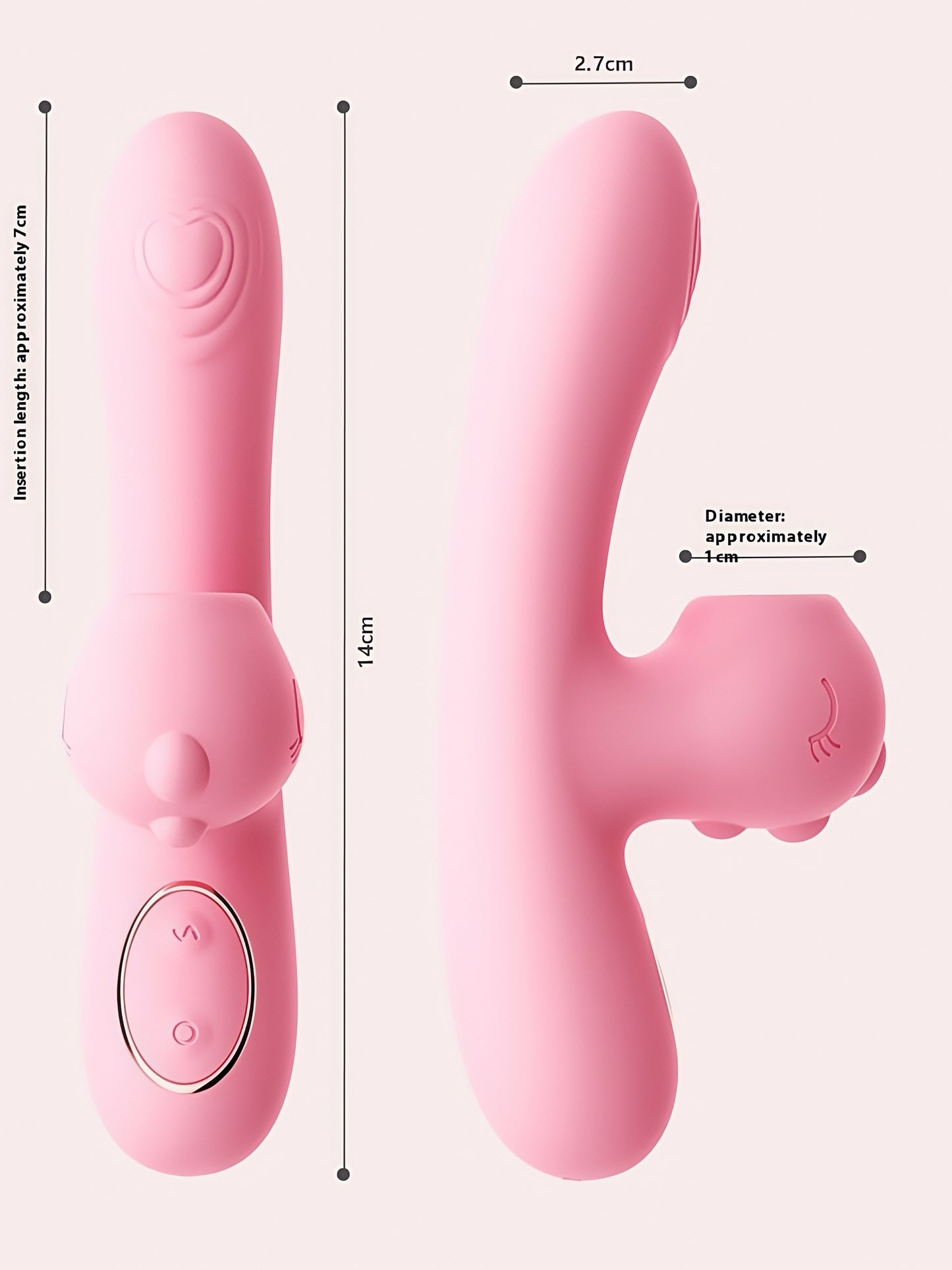 MizzZee Dodo Dragon Heated Sucking Vibrator - Warming & Clitoral Stimulation