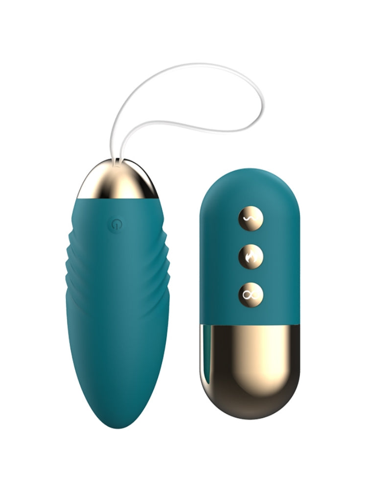 Remote Control Egg Vibrator Bullet Wearable Clitoris Vibrator Soft Silicone Rechargeable Waterproof 10 Vibration Modes G-spot Clitoris Stimulation for Women and Men Sex Toys