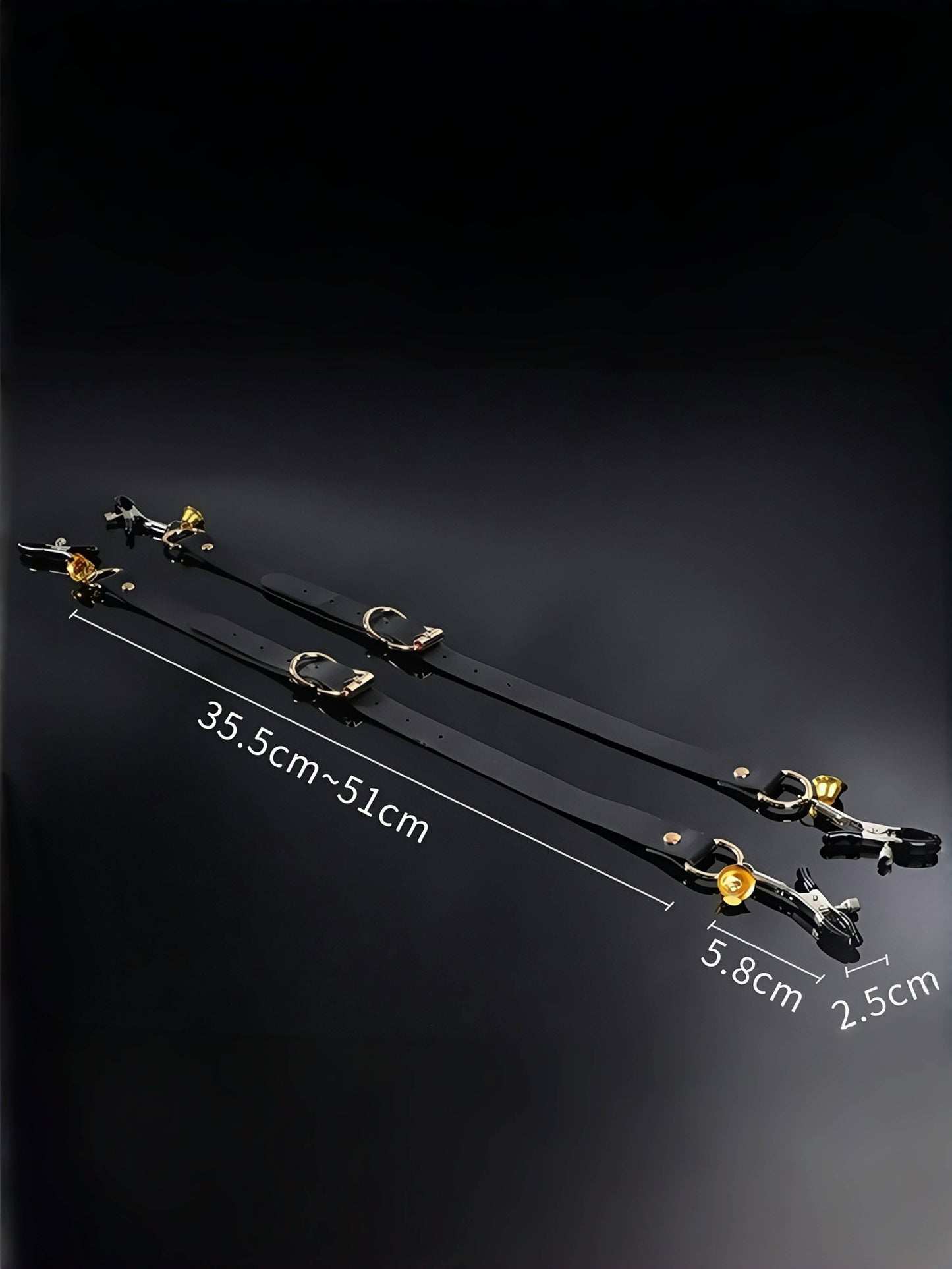 MizzZee Strap Nipple Clamps & Clitoral Stimulation