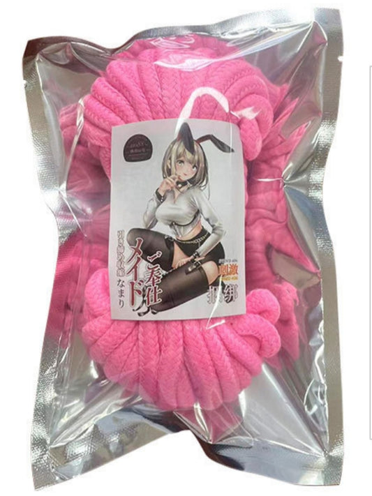 MizzZee Soft Cotton Rope 10M Black Sex Bondage Kit BDSM Beginner Set Sex Bondage Sexual Restraints Rope Kit, Sex Restraint Kit Fetish SM Adult Sex Toys for Couples