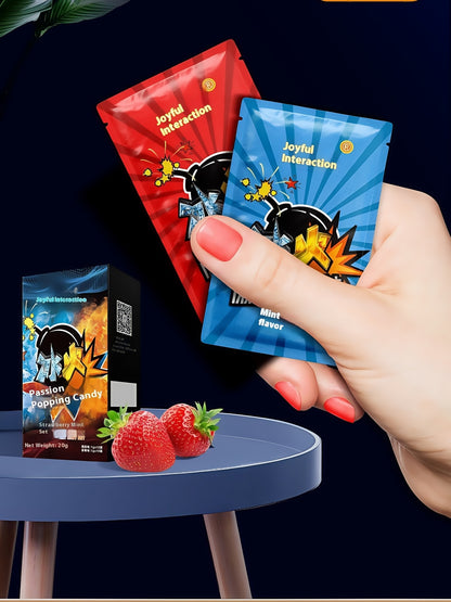 Ice And Fire Passion Popping Candy Adult Oral Sex Toy