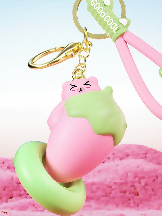 ANKNI Strawberry Teddy Bear Bullet Vibrator – Cute & Quiet