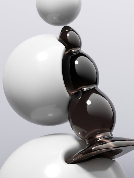 MizzZee Suction Cup Anal Beads