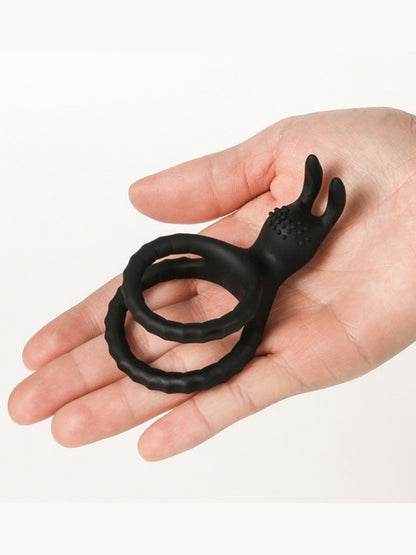 硅胶阴茎环，适用于男士阴茎套阴茎环小型阴茎环，适用于成人男性情趣用品硅胶黑色收紧设计，适用于成人情趣用品 E