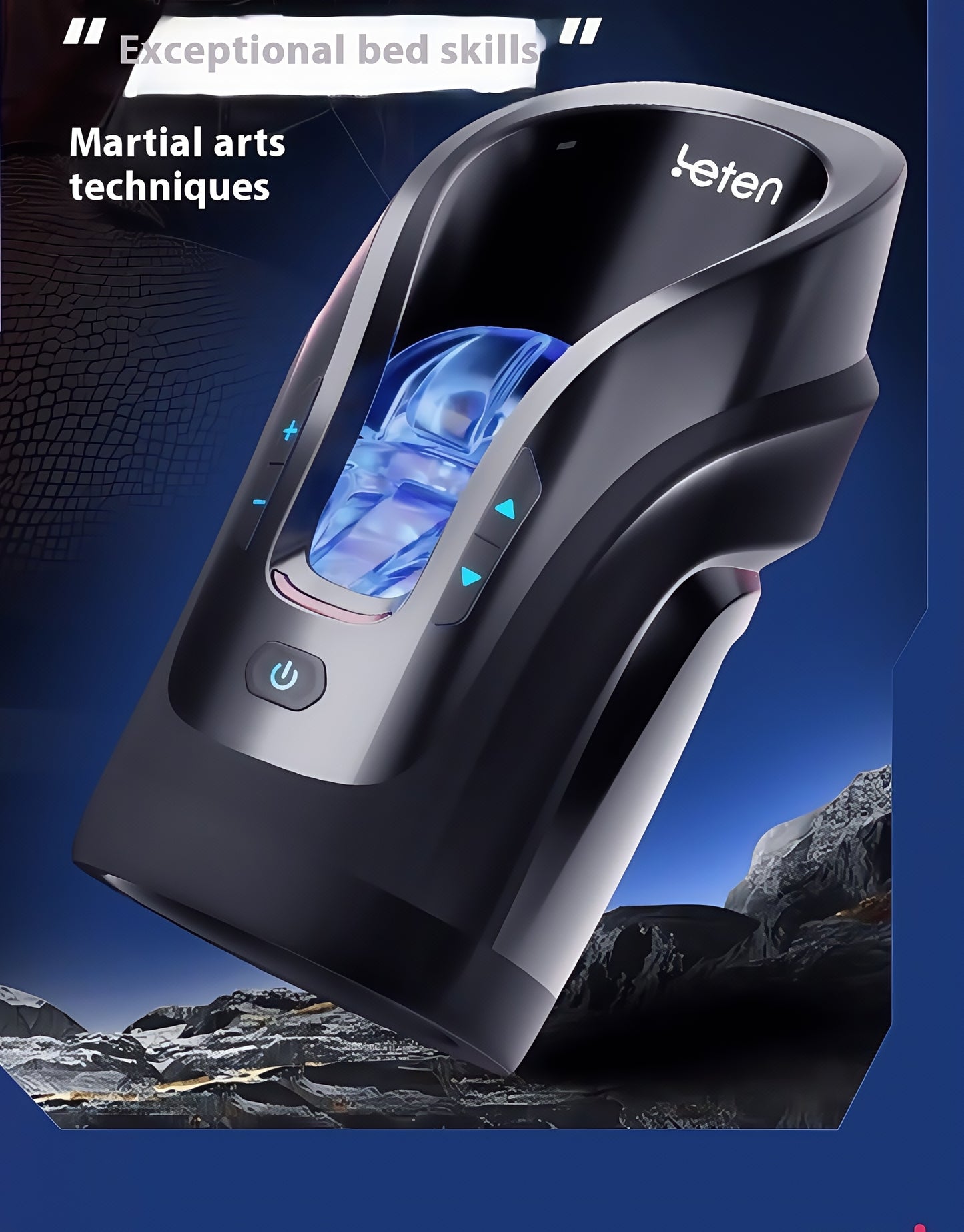 Leten Thunderstorm King Edition - Luxury Smart Stroker with 36 Techniques