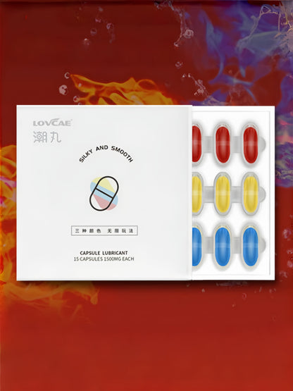 Female sexual stimulation capsules Lubricant