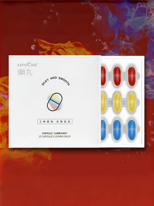 Female sexual stimulation capsules Lubricant