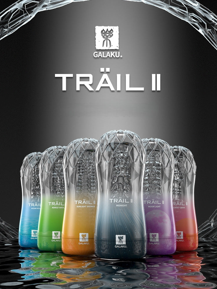 GALAKU Men's Clear Masterburators Milker Male Mastusbafor Stroker Machine Adult Toys Handheld Spinning Pocket Puzzy for Men Tight Sleeve