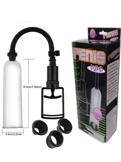 Adult Male Electric Vacuum Pump Tool Manual Body Play Product Enlarger for Male Use Extender and Enhancement Enjoy by Yourself or with Partner
