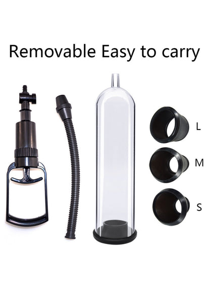Adult Male Electric Vacuum Pump Tool Manual Body Play Product Enlarger for Male Use Extender and Enhancement Enjoy by Yourself or with Partner