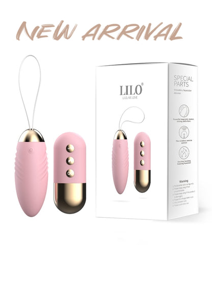 Remote Control Egg Vibrator Bullet Wearable Clitoris Vibrator Soft Silicone Rechargeable Waterproof 10 Vibration Modes G-spot Clitoris Stimulation for Women and Men Sex Toys