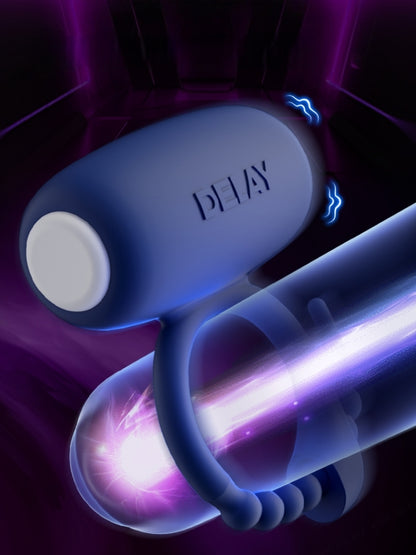 Vibrating Cock Ring and Bullet /Three Colors