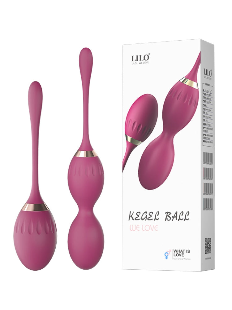 LILO Safe Silicone Vagina Tighten Exercise-Silica Gel Smart Ball-Adult Health Supplies Sex Toys for Women A Set