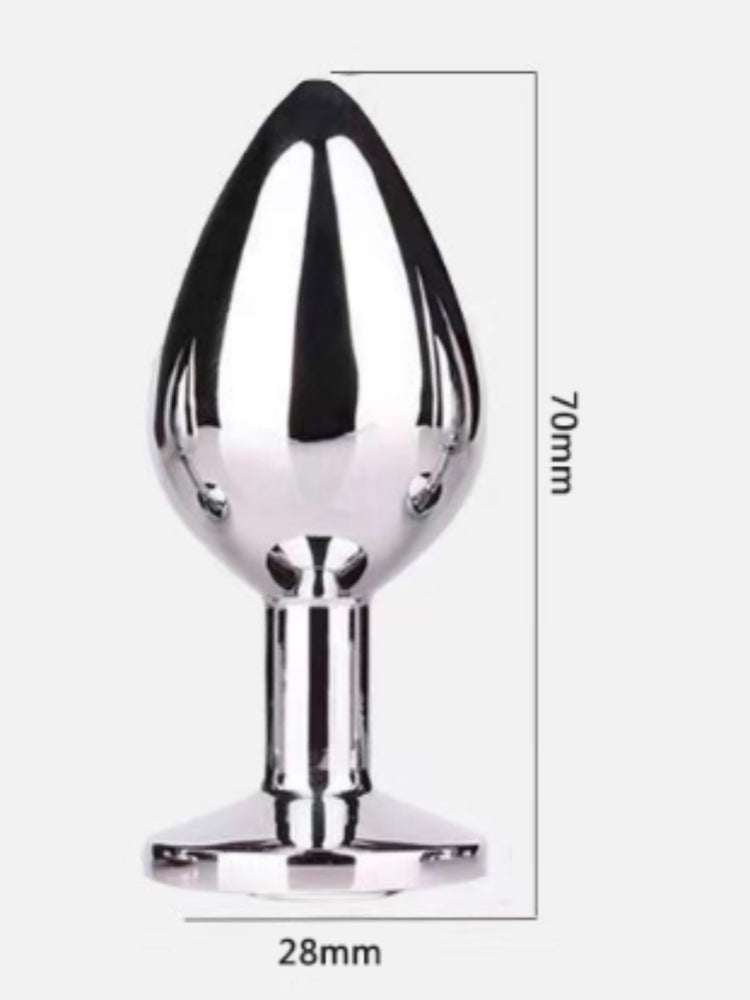 肛塞肛塞肛交玩具，金属肛塞训练套装肛交玩具成人情趣用品礼物适合情侣初学者SM适合情侣男同性恋和女性超大/大/中/小