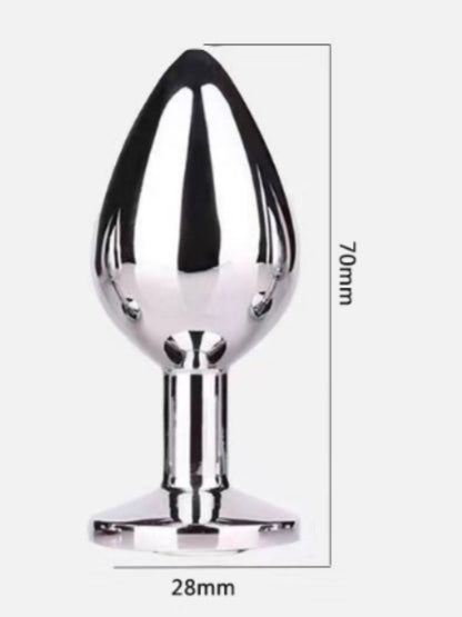 肛塞肛塞肛交玩具，金属肛塞训练套装肛交玩具成人情趣用品礼物适合情侣初学者SM适合情侣男同性恋和女性超大/大/中/小