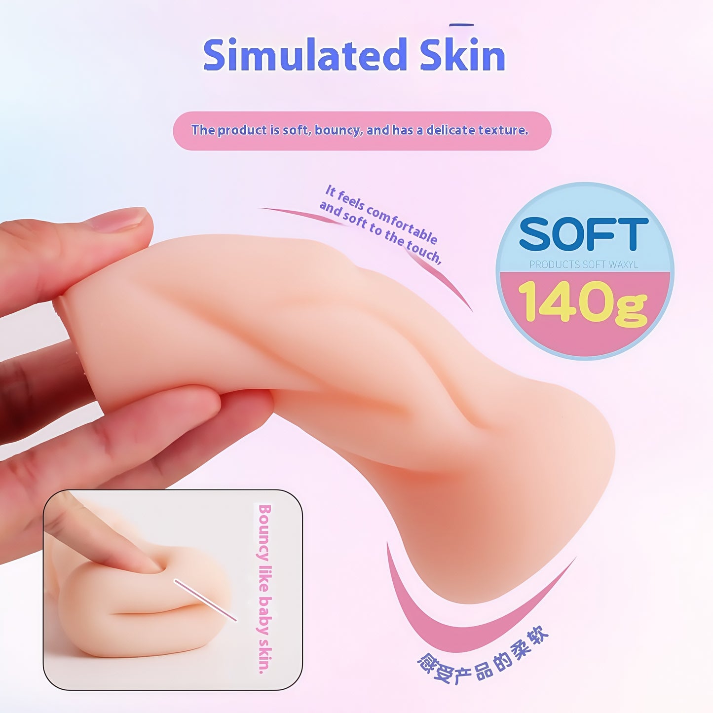 Male Sex Toys --Sex Doll with 3D Realistic Vagina