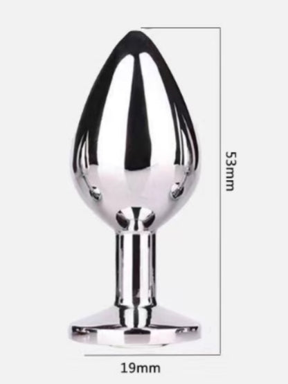 肛塞肛塞肛交玩具，金属肛塞训练套装肛交玩具成人情趣用品礼物适合情侣初学者SM适合情侣男同性恋和女性超大/大/中/小
