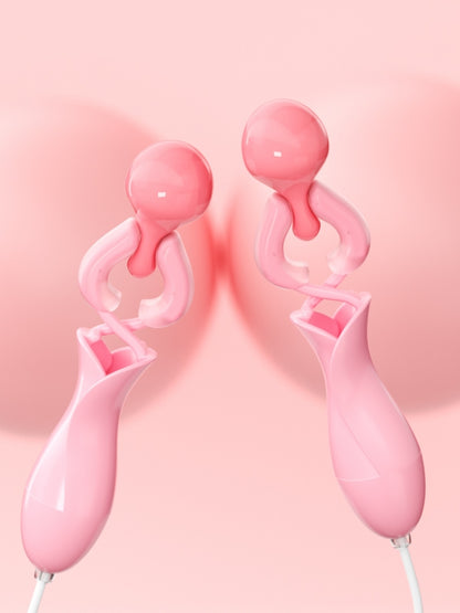 ANKNI Remote Controlled Charging Multi - Frequency Erotic Nipple Clamp