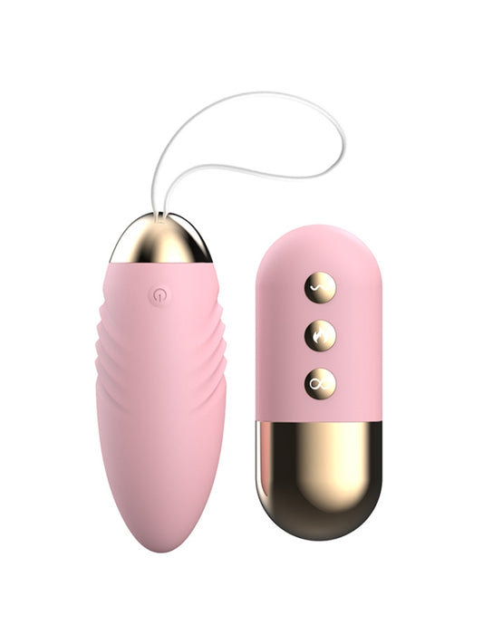 Remote Control Egg Vibrator Bullet Wearable Clitoris Vibrator Soft Silicone Rechargeable Waterproof 10 Vibration Modes G-spot Clitoris Stimulation for Women and Men Sex Toys